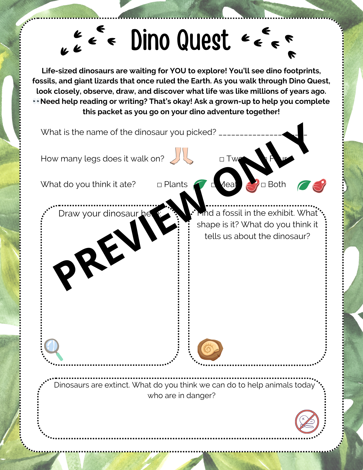 Discovery Cube Dino Quest Ages 4-6